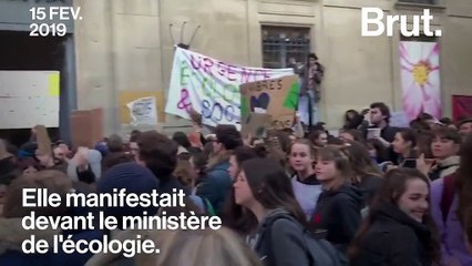 "Le climat doit passer numéro 1, en priorité" :  "La grève scolaire pour le climat" s'est tenue pour la première fois en France