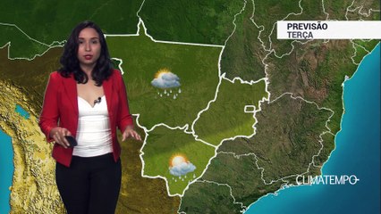 Previsão Centro-Oeste – Chuva frequente