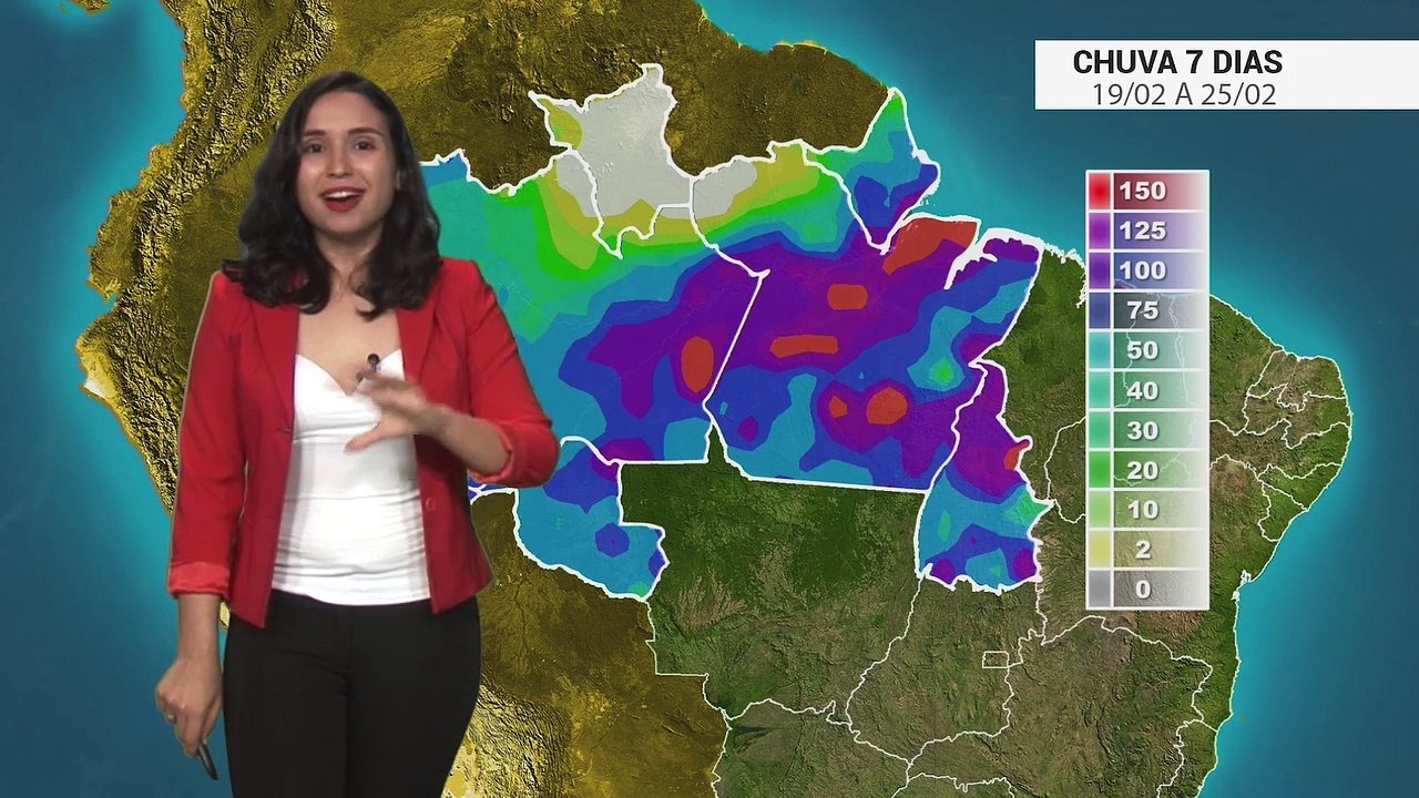 Como fica a  chuva no BR nos próximos dias