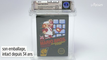 Une cartouche Super Mario Bros vendue plus de 100.000 dollars