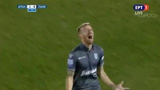 1-5 Pedro Henrique Goal -  Apollon Smyrnis 1-5 PAOK 18.02.2019 [HD]