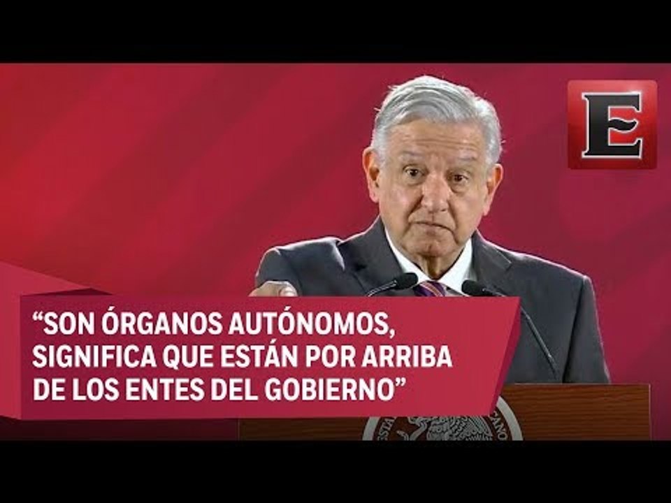 Rodrigo Pérez-Alonso habla de organismos autónomos y López Obrador