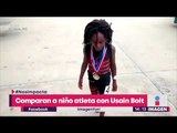 ¿El niño más rápido del mundo? Ya lo comparan con Usain Bolt | Noticias con Yuriria