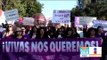 Cientos de mujeres marchan contra feminicidios en Morelos | Noticias con Zea