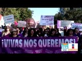Cientos de mujeres marchan contra feminicidios en Morelos | Noticias con Zea