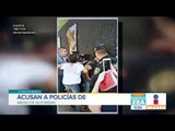 Acusan a policías en CDMX por detener a sujeto de forma violenta | Noticias con Francisco Zea
