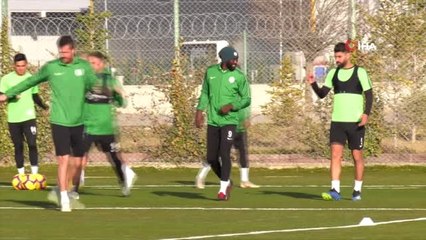 Atiker Konyaspor'un Kayserispor Maçı Hazırlıkları Başladı