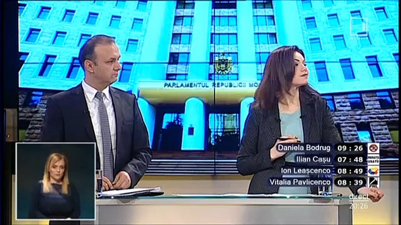 Dezbatere Electorală la M1, 18 februarie 2019 (p. 2): Daniela Bodrug (Antimafie), Vitalia Pavlicenco (PNL), Ion Leaşcenco (PDA), Ilian Caşu (PN)