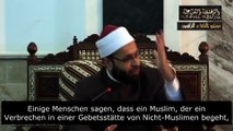 Ein Muslim darf nicht getötet werden, wenn er einen Kafir tötet!