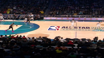 Around The World: Steph Curry's Bounce Pass Alley-Oop To Giannis