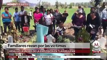 Con fotos, flores y rezos recuerdan a victimas de Tlahuelilpan
