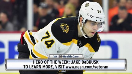 VA Hero Of The Week: Jake DeBrusk Scores In Three-Straight Games