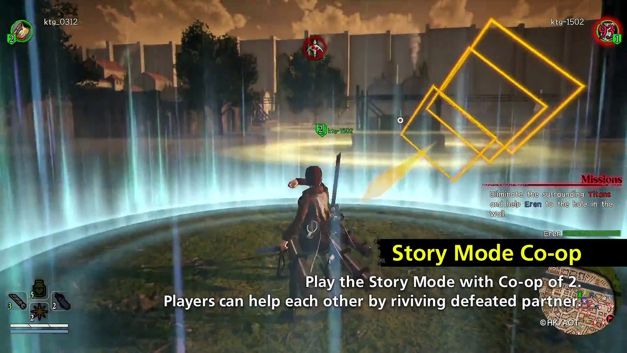Attack on Titan 2 - Multijugador