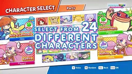 Puyo Puyo Tetris - Tráiler de la versión PC