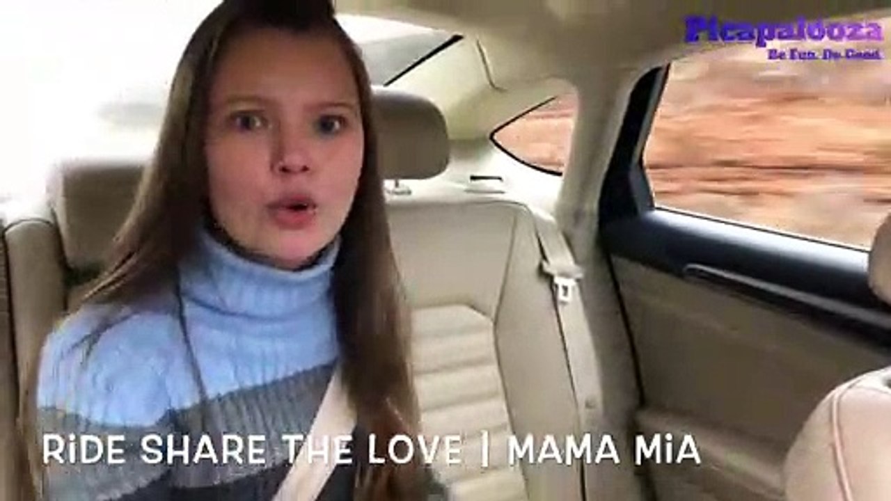 Picapalooza's Latest Winner, Kylissa, Singing "Mama Mia" for "Ride Share the Love Challenge"