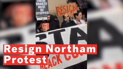 Virginia Marchers Demand Gov. Northam's Resignation: 'We Got The Guillotine'