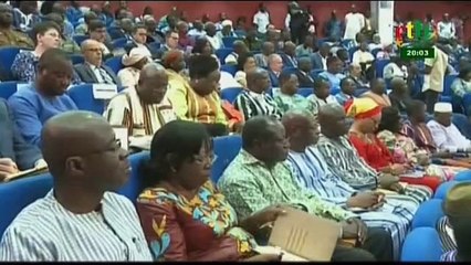 RTB/Investiture du premier ministre Christophe Joseph Marie DABIRE