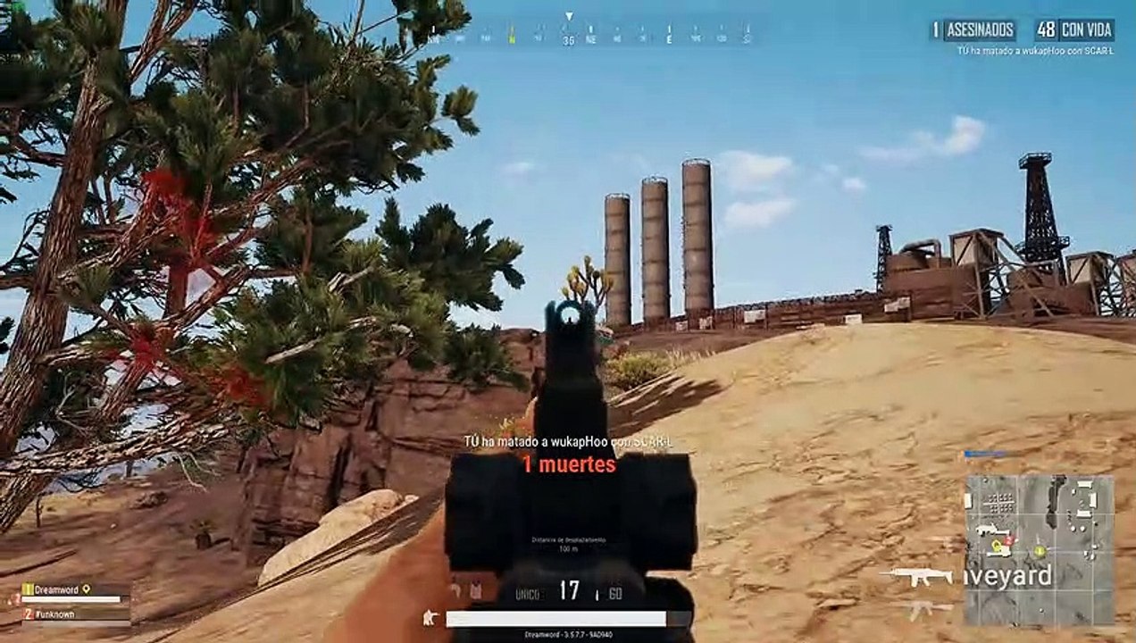 Videoanálisis Playerunknown's Battlegrounds