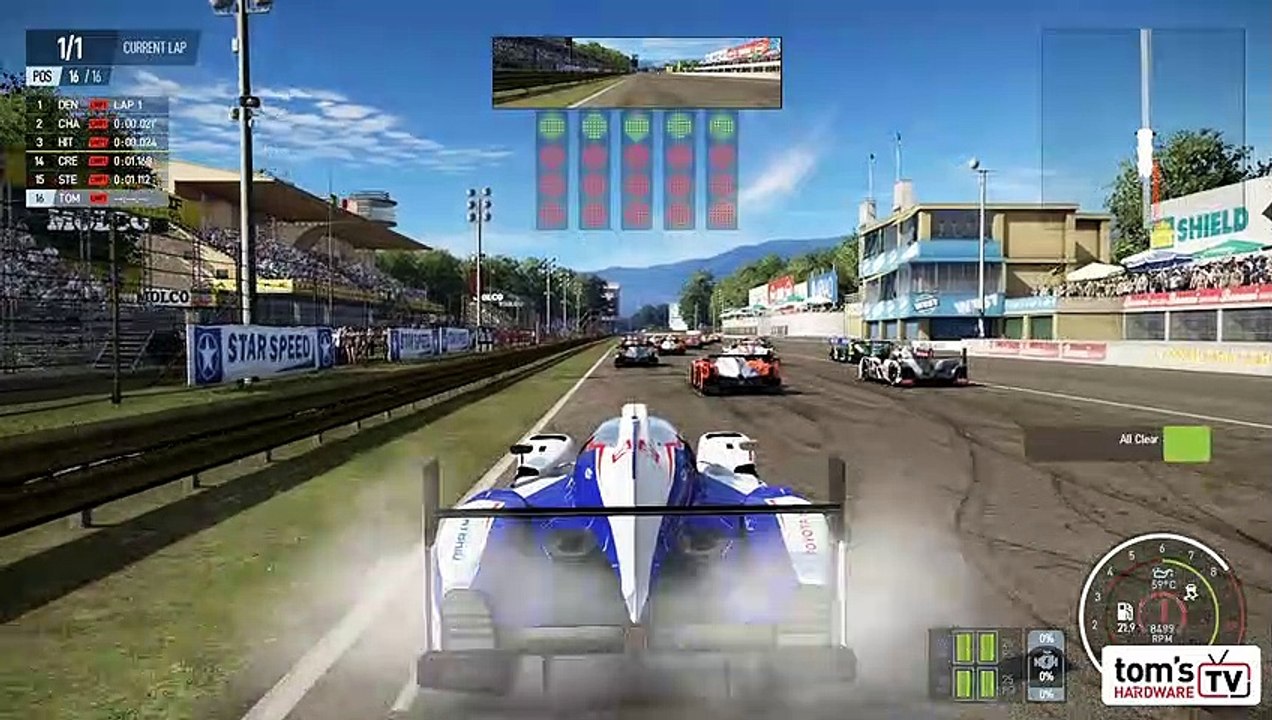 Séquence de Benchmark Project Cars 2