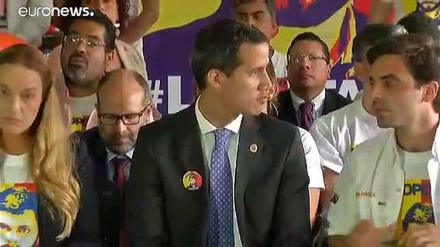 خوان غوايدو: مادرو يمنع دخول المساعدات لفنزويلا لأنه يريد التغطية على فشل حكومته