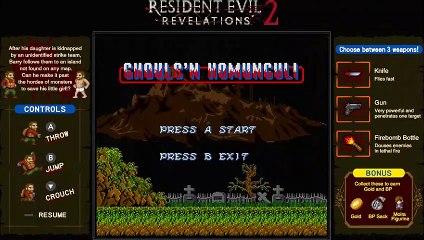 Resident Evil Revelations 2 - Ghouls n Homunculi