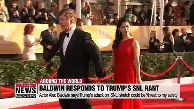 Actor Alec Baldwin suggests Trump's attack on 'SNL' sketch could be 'threat to my safety'