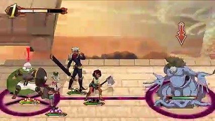 Indivisible - Gameplay batalla