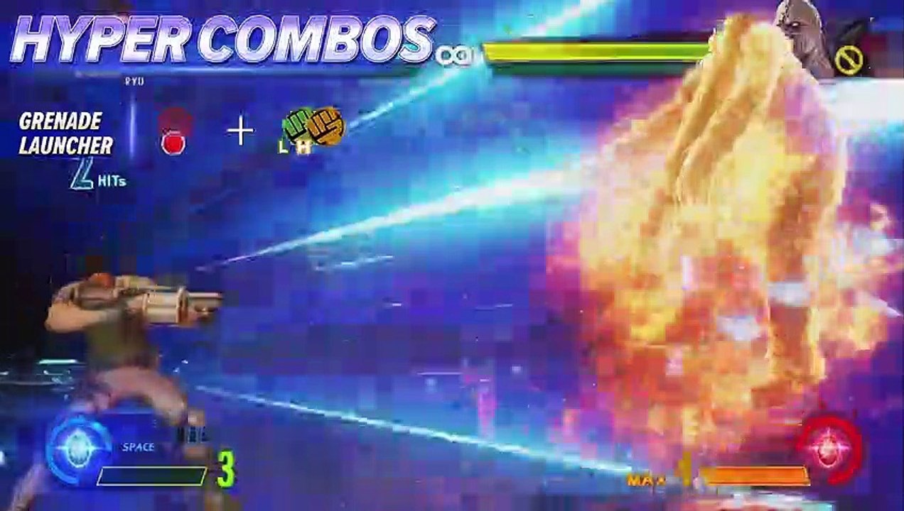 Marvel vs. Capcom: Infinite - Tutorial (Chris)