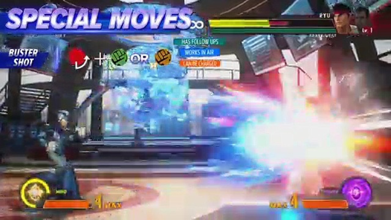 Marvel vs. Capcom: Infinite - Tutorial (X)