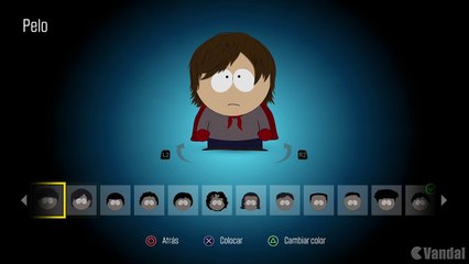 South Park: Retaguardia en Peligro - Editor de personaje