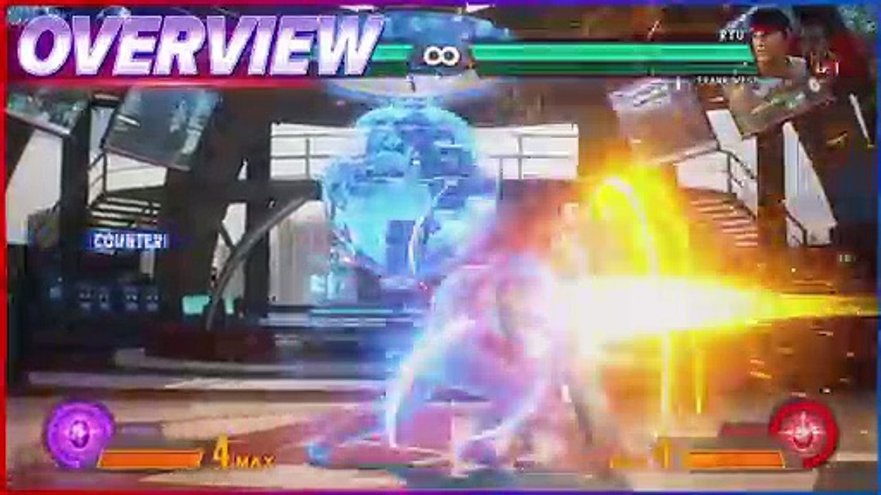 Marvel vs. Capcom: Infinite - Tutorial (Capitán América)