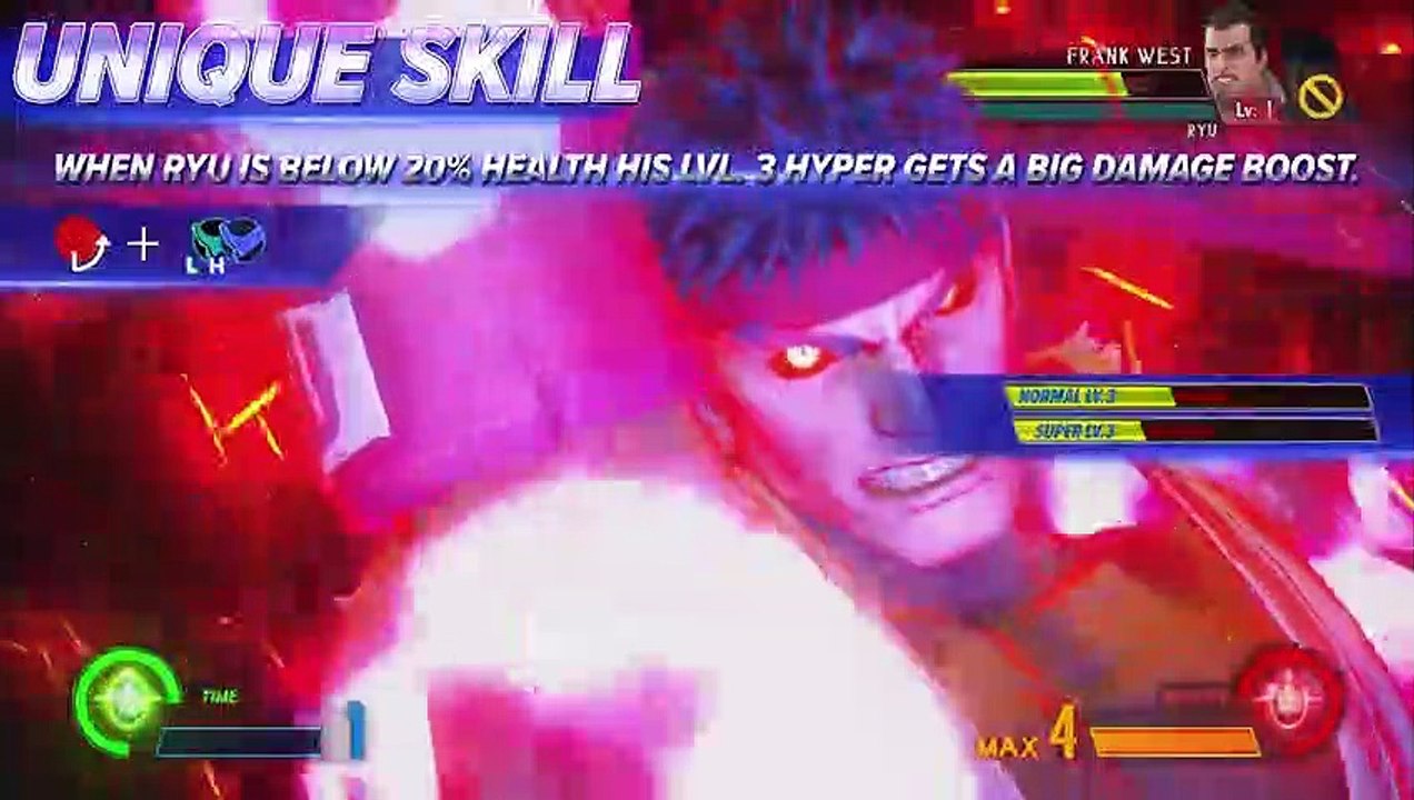 Marvel vs. Capcom: Infinite - Tutorial (Ryu)