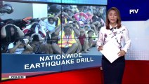Publiko, hinimok na lumahok sa Nationwide Earthquake Drill