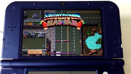 Shakedown Hawaii - Nivel de zoom (3DS)