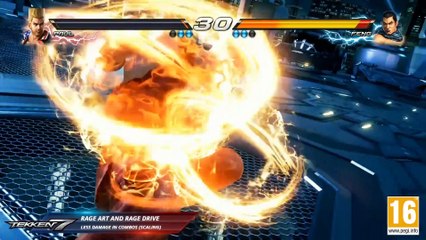 Tekken 7 - Rage Art y Rage Drive
