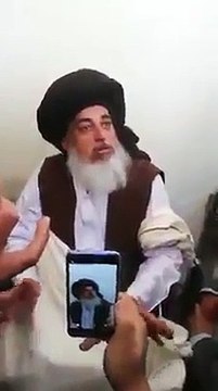 Khadim Hussain Rizvi Latest Video