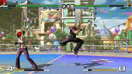 The King of Fighters XIV - Jugabilidad Vanessa