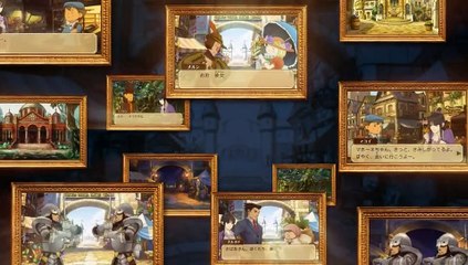 Professor Layton vs. Ace Attorney - Tráiler