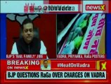 Robert Vadra Money Laundering Case: Sambit Patra BJP Attacks Congress over Rahul Robert ED summons