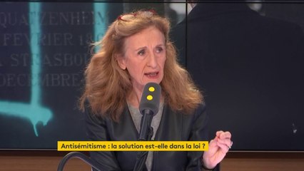 Lutte contre l'antisémitisme : "il y a déjà des textes (...) il doit y avoir des actes, je vais à nouveau mobiliser les parquets" affirme la Garde des Sceaux