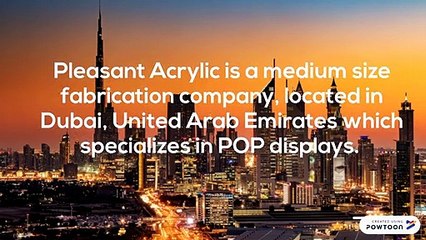 Acrylic Products in Dubai