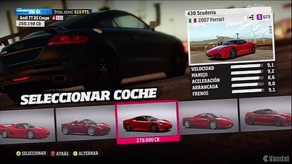 Forza Horizon - Catálogo de coches