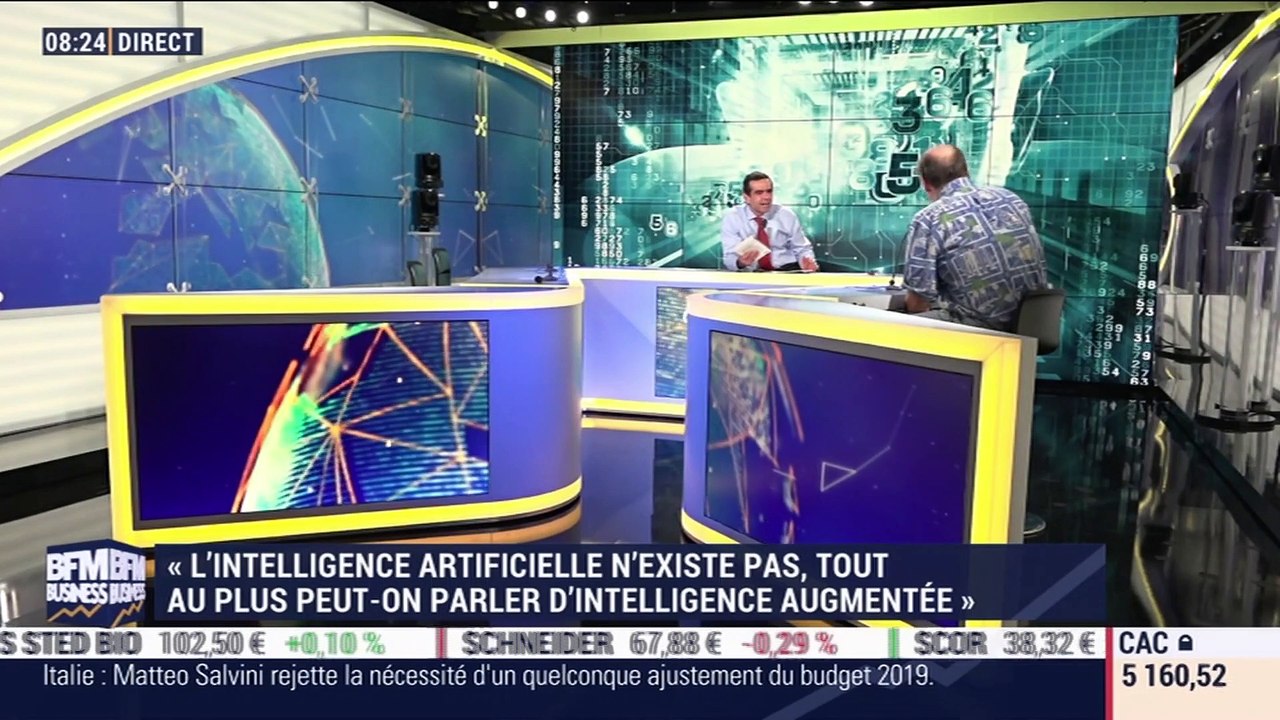 "L'intelligence artificielle n'existe pas, tout au plus on peut parler d'intelligence augmentée", Luc Julia - 20/02
