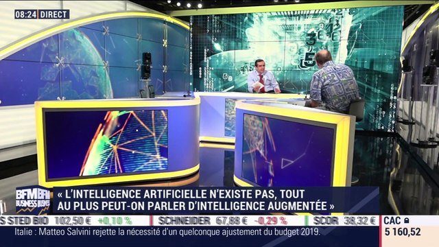 L'intelligence artificielle n'existe pas, tout au plus on peut parler d'intelligence augmentée , Luc Julia - 20/02