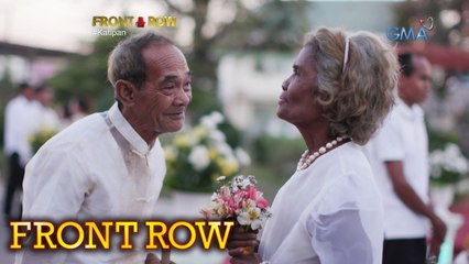 Front Row: Mag-asawang katutubo, ikinasal matapos ang 50 taong pagsasama