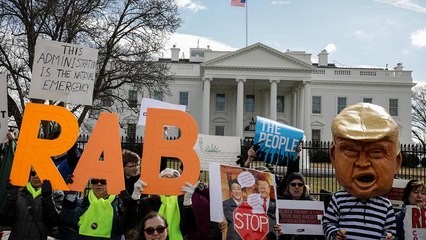 Video | ABD: Trump'a ulusal acil durum ve duvar protestosu