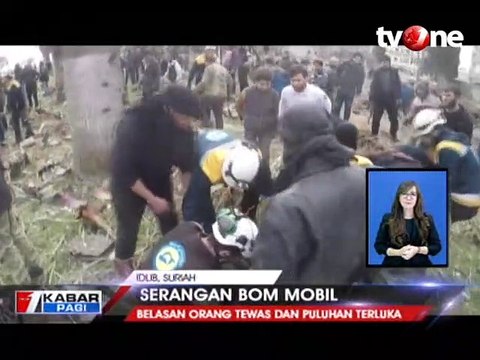 Dua Serangan Bom Mobil di Suriah Tewaskan Belasan Orang
