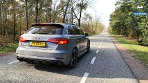 BMW M2 COMPETITION vs AUDI RS3 | ACCELERATION TOP SPEED & SOUND by AutoTopNL