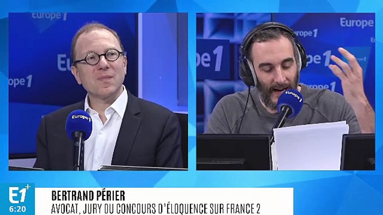 Bertrand Périer : "La parole c'est la vie, l'éloquence c'est un petit peu plus que la vie"