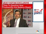 Uday Kotak believes it is time for consolidation in NBFC space